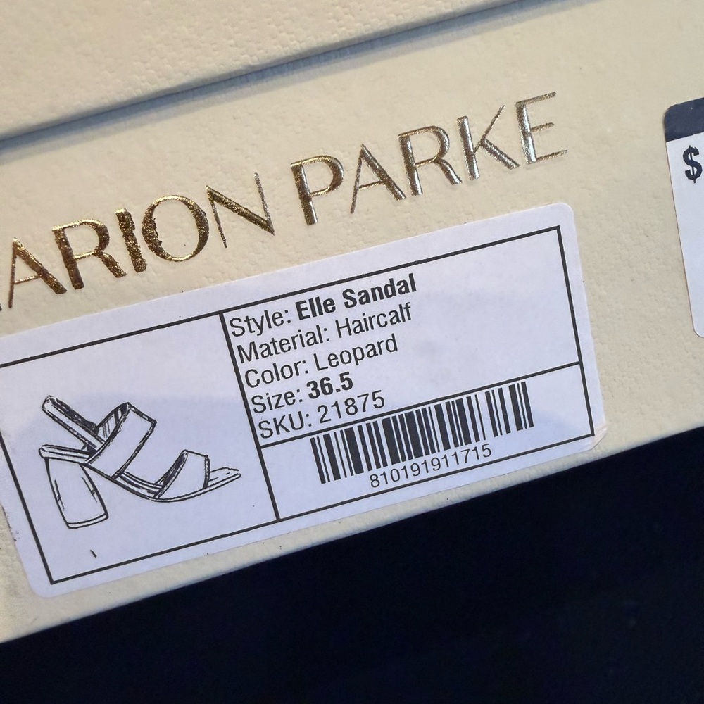marion parke Elle sandal leopard - Picture 13 of 13